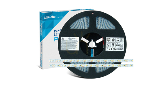 Verifica Bandă PRO 3Y 12V 600 LED 2835 SMD 9.6W NW RA90 HS, 5 m