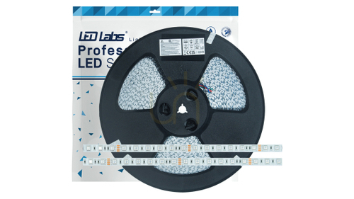 Verifica Bandă PRO 3Y 24V 300 LED 5050 SMD 14.4W RGB - 25m, 5 m
