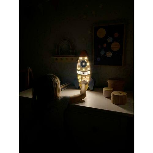 Verifica Lampă de cameră pentru copii Rocket Beige - handmade
