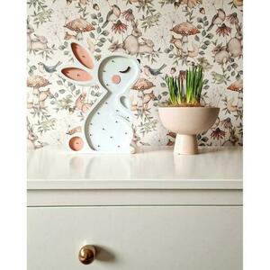 Lampă pentru camera copiilor alb Iepuraș alb - handmade small 12