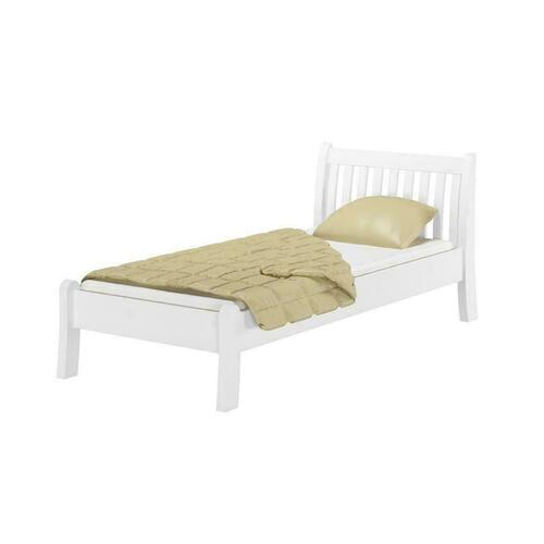 Verifica TONJA WHITE 90 - pat din lemn masiv - WHITE PINE