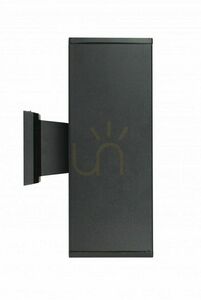 Aplica exterior SU-MA Adela negru 2xE27 IP54 aluminiu sticla 8001 BL small 1