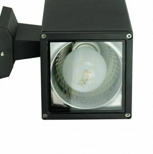 Aplica exterior SU-MA Adela negru 2xE27 IP54 aluminiu sticla 8001 BL small 2