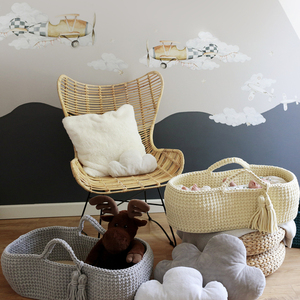 Coș de copil - Gri deschis small 4