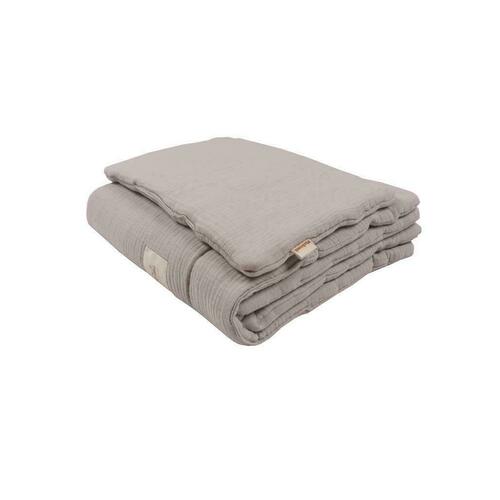 Verifica MUSLIN BEDDING SET GREY - În colaborare cu MalomiKids