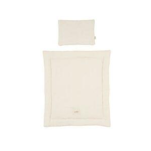Set de lenjerie de pat MUSLIN NATURAL - în colaborare cu MalomiKids small 0