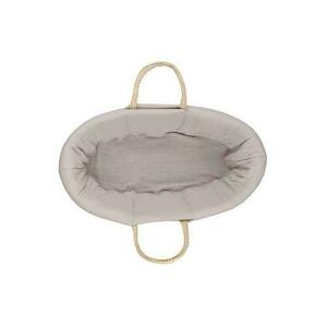 Căptușeală gri din muselină pentru coș Moses HAPPY MOSES MK-MB-CV-GRY small 1