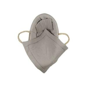 Căptușeală gri din muselină pentru coș Moses HAPPY MOSES MK-MB-CV-GRY small 2