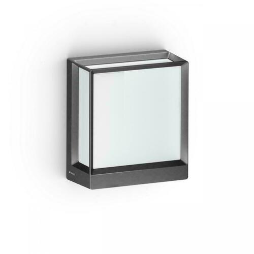 Verifica Corp de iluminat exterior de perete fără senzor de mișcare și de amurg LED L 40 C antracit