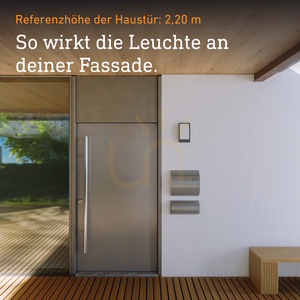 Aplică de exterior STEINEL L 22 N 065782 antracit E27 cu senzor crepuscular small 5