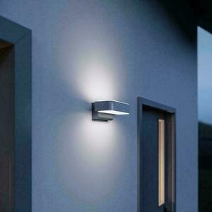 Corp de iluminat de perete pentru exterior cu senzor de mișcare și crepuscular LED L 810 S SI small 1