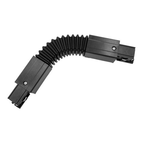 Verifica Conector flexibil pentru șine 3F negru TRA-FC-BK