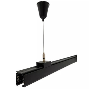 Cabină de șină 3F 1,5M negru TRA-SUS-BK small 0
