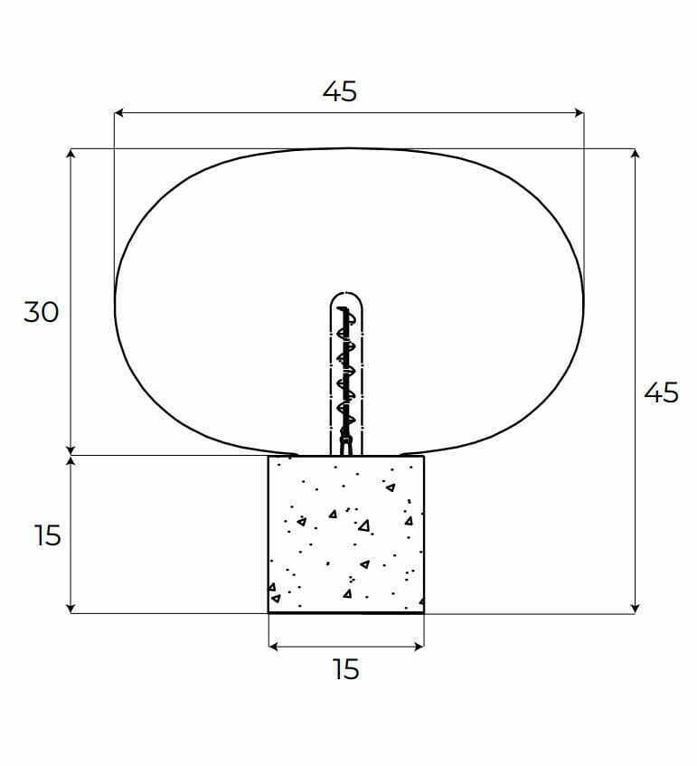 Vedere Lampă de masă Max Light Moonstone T0055 sticlă fumurie marmură albă 45 cm Lampă de masă Max Light Moonstone T0055 sticlă fumurie marmură albă 45 cm
