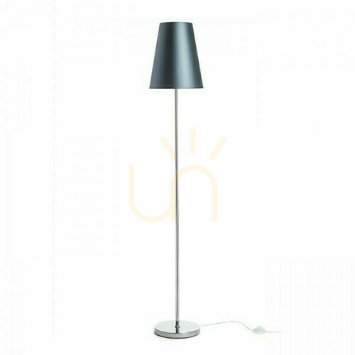 Verifica Nyc/Conny 25 Lampă de podea Monaco Oil/Silver Pvc/Chrom 230 V Led E27 7 W.