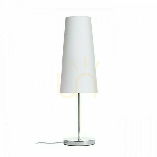 Verifica Lampă de masă Nyc/Conny 15/30 Monaco Dove Grey/Silverrene Pvc/Nichel 230 V Led E27 7 W.