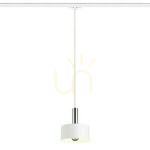 Pendul Rendl GIULIA 20 R13992 pentru șină trifazată, alb/crom, E27 15 W small 1