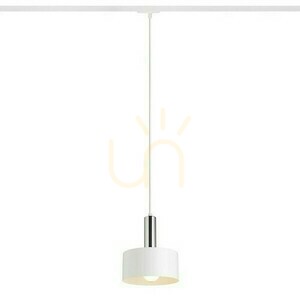 Giulia 20 la 1 fază Lampă cu pandantiv. Balustrade alb cromat 230 V E27 40 W. small 0