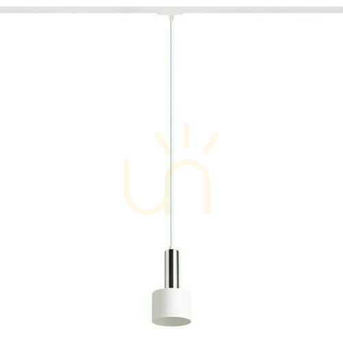 Verifica Giulia 12 la 1 fază Lampă cu pandantiv. Balustrade alb cromat 230 V E27 40 W.
