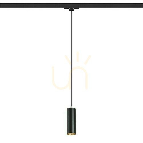 Verifica Mavro Lampă suspendată Mavro pentru 3 faze. Rails Negru/Aur 230 V Led 12 W 38° 3000 K