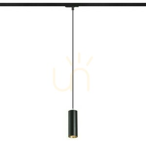 Mavro Lampă suspendată Mavro pentru 1 fază. Rails Negru/Aur 230 V Led 12 W 38° 3000 K small 1
