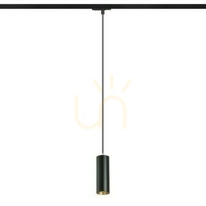 Mavro Lampă suspendată Mavro pentru 1 fază. Rails Negru/Aur 230 V Led 12 W 38° 3000 K small 0
