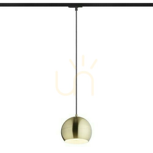 Verifica Agneta Lampă suspendată pentru 1 fază. Rails Brushed Brass 230 V E27 40 W.