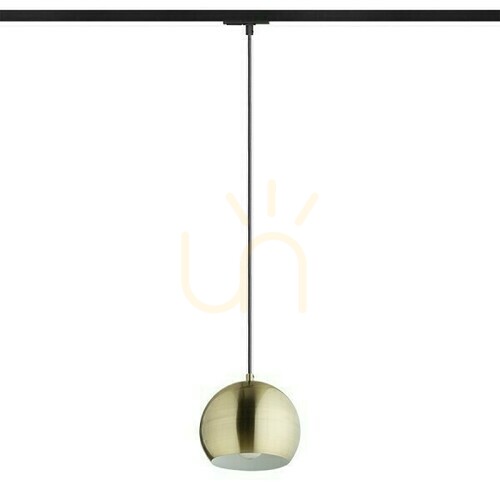 Verifica Agneta Lampă suspendată pentru 1 fază. Rails Brushed Brass 230 V E27 40 W.