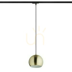 Agneta Lampă suspendată pentru 1 fază. Rails Brushed Brass 230 V E27 40 W. small 0