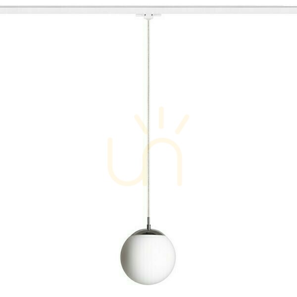 Verifica Pendul Rendl LUNA 20 pentru șină trifazată, sticlă opalină/crom, E27 11 W Pendul Rendl LUNA 20 pentru șină trifazată, sticlă opalină/crom, E27 11 W