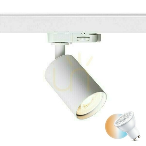 Verifica Spot pe șină trifazată Rendl DUDE R13928 alb GU10 LED 9 W