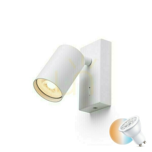 Verifica Lampă de perete Dude lampă de perete Alb 230 V Led Gu10 9 W.