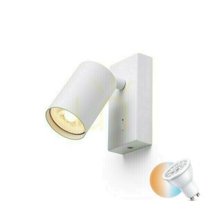 Lampă de perete Dude lampă de perete Alb 230 V Led Gu10 9 W. small 0