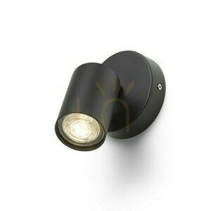 Dude R Lampă montată pe suprafață negru 230 V Led Gu10 9 W. small 0