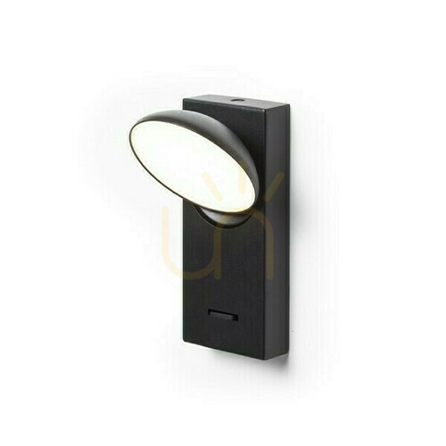 Verifica Lampă de perete Eliseo Black 230 V Led 5 W 3000 K