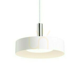 Giulia 40 Lampă suspendată alb-cromat 230 V E27 W. small 2