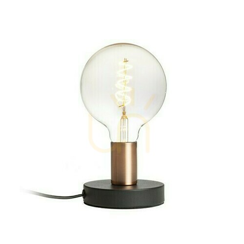 Verifica Algot Lampă de masă Algot Black Brushed Copper 230 V E27 40 W.