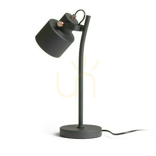 Verifica Lampă de masă Celeia Black Matte Brushed Copper 230 V E27 40 W.