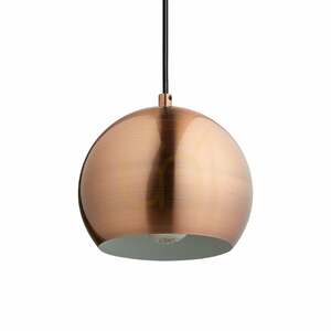 Lampă suspendată Rendl AGNETA R13900 finisaj cupru periat 18 cm E27 LED max. 11 W small 5