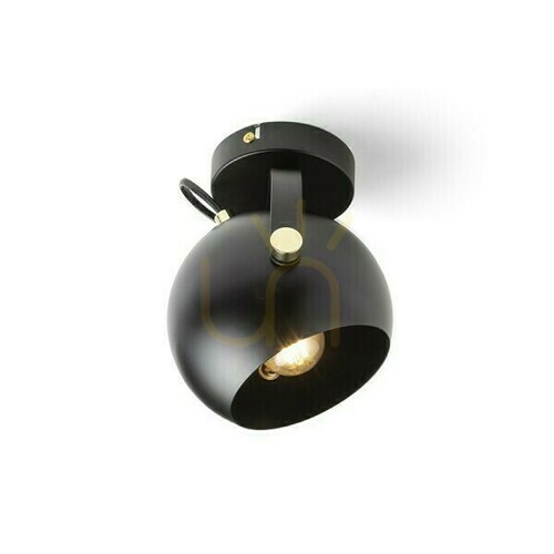 Verifica Agneta Black 230 V E27 40 W Lampă de suprafață.