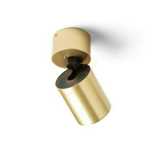 Verifica Lampă de plafon cu montare la suprafață Dario Brushed Brass 230 V Gu10 9 Watt.