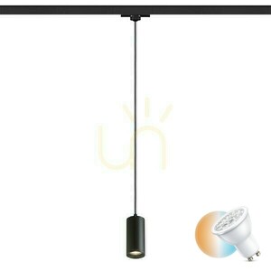 Belenos Lampă suspendată pentru 3 faze. Rails Black 230 V Led Gu10 9 W. small 0