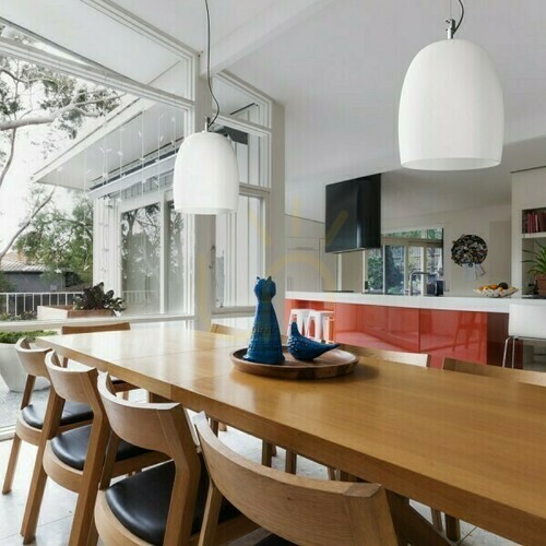 Verifica Coroa New 28 Opal Glass/Chrome Lampă suspendată 230 V E27 53 W.