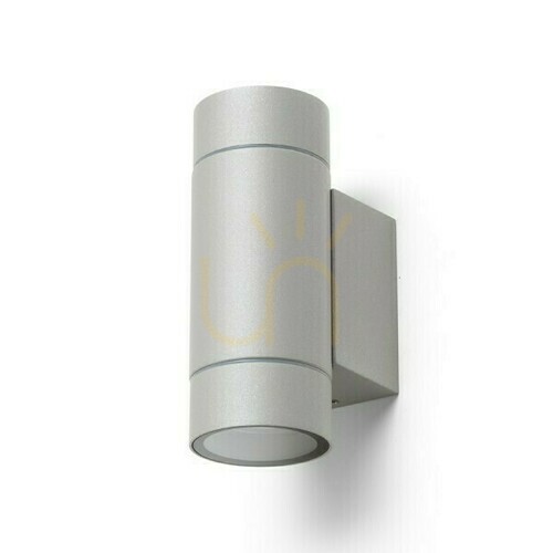 Verifica Lampă de perete pentru exterior Mizzi New Ii Silver Grey 230 V Gu10 35 W Ip65