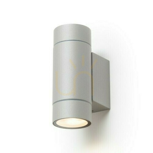 Verifica Lampă de perete pentru exterior Mizzi New Ii Silver Grey 230 V Gu10 35 W Ip65