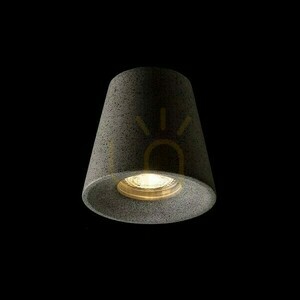 Downlight Volca Plafon Beton/Decor Granit închis 230 V Led Gu10 5 W. small 2