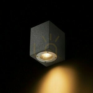 Lampă de perete în aer liber Kane I perete Beton/Decor Granit închis 230 V Led Gu10 5 W Ip65 small 2