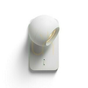 Aplică de perete Siena lampă de perete Alb 230 V Gu10 50 W. small 1