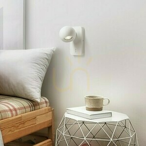 Aplică de perete Siena lampă de perete Alb 230 V Gu10 50 W. small 2