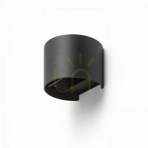 Tito R Dimm lampă de perete pentru exterior Black 230 V Led 2x3 W Ip65 3000 K small 1